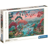 Clementoni A békés dzsungel HQC puzzle 2000 db-os Clementoni
