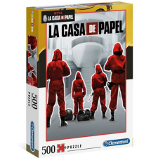 Clementoni A nagy pénzrablás: Piros overál 500db-os puzzle - Clementoni puzzle, kirakós