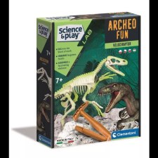Clementoni : Archeofun - Világító Velociraptor oktatójáték