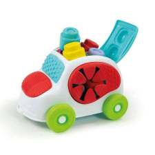 Clementoni Baby autó puha építőkockákkal - Clemmy készségfejlesztő