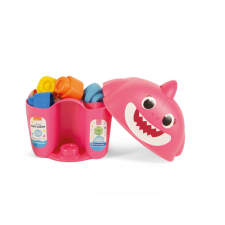 Clementoni Baby Shark építőkocka szett figurával - pink barkácsolás, építés