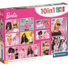 Clementoni Barbie 10 az 1 ben puzzle szett Clementoni puzzle, kirakós