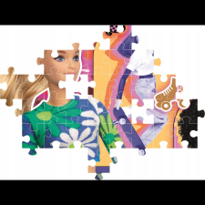Clementoni Barbie Puzzle 104 Darabos - Roll With It (25753 CLM) puzzle, kirakós
