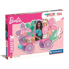Clementoni Barbie Roller Skate 104 db-os forma puzzle Clementoni puzzle, kirakós
