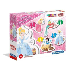 Clementoni Bébi sziluett puzzle 4in1 - Disney Princess puzzle, kirakós
