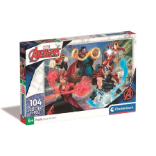 Clementoni Bosszúállók Superpowers 104 db-os Glitter puzzle Clementoni puzzle, kirakós
