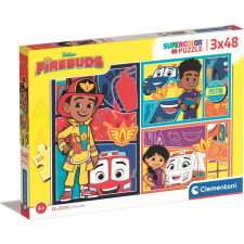 Clementoni Clementoni 3x48 darabos puzzle - tűzoltó csapat puzzle, kirakós