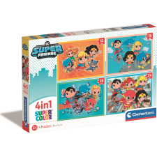 Clementoni Clementoni: 4 az 1-ben puzzle - DC Superfriends puzzle, kirakós