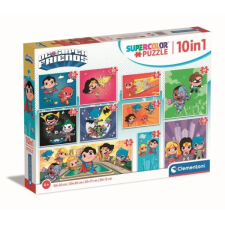 Clementoni Clementoni DC Comics 10 az 1-ben puzzle készlet puzzle, kirakós