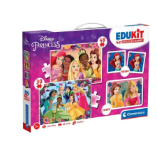 Clementoni Clementoni edukit hercegnők játékkészlet puzzle, kirakós