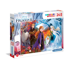 Clementoni Clementoni maxi 24 darabos puzzle - Jégvarázs 2 színes kaland puzzle, kirakós