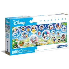 Clementoni Clementoni Panoráma puzzle Disney MESEHŐSÖK 1000db-os puzzle, kirakós