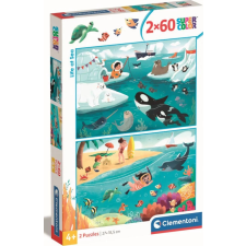 Clementoni Clementoni puzzle tengeri élet 2x60 darabos puzzle, kirakós