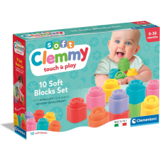 Clementoni: Clemmy 10 db-os puha kockák készségfejlesztő