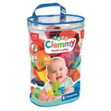 Clementoni Clemmy Baby - Építőkockák 40 db-os barkácsolás, építés