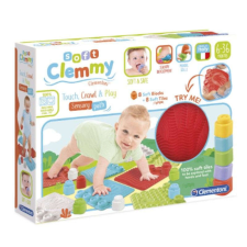 Clementoni Clemmy Soft készségfejlesztő Játszószőnyeg puha építőkockákkal játszószőnyeg