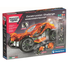 Clementoni Construction Challenge Géptechnika 250 darabos készlet (59285) kreatív és készségfejlesztő