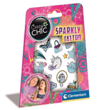 Clementoni Crazy Chic csillámos tetoválás szett csillámtetoválás