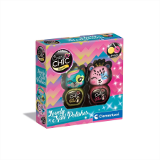 Clementoni Crazy Chic Lovely Collection körömlakk szett - sárga és rózsaszín szépségszalon