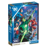 Clementoni DC Comics Igazság ligája hősei HQC 500db-os puzzle - Clementoni