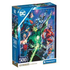 Clementoni DC Comics Igazság ligája hősei HQC 500db-os puzzle - Clementoni puzzle, kirakós