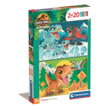 Clementoni Dinoszaurusz Explorers 2x20 db-os puzzle Clementoni puzzle, kirakós