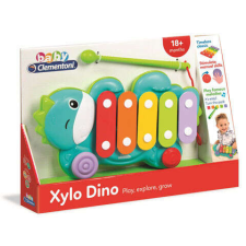 Clementoni - dinoszauruszos színes xilofon játékhangszer
