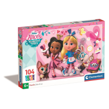 Clementoni Disney Alice Csodaország cukrászdája Fergie 104 db-os puzzle Clementoni puzzle, kirakós