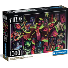 Clementoni Disney - Gonoszok HQC 1500db-os compact puzzle - Clementoni puzzle, kirakós