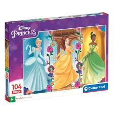 Clementoni Disney Hercegnők 104db-os Super puzzle - Clementoni puzzle, kirakós