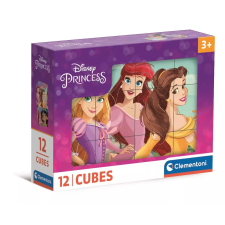 Clementoni Disney hercegnők 12 darabos kirakós mesekocka (41197) puzzle, kirakós