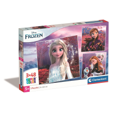Clementoni Disney Jégvarázs Bond 3x48 db-os puzzle Clementoni puzzle, kirakós