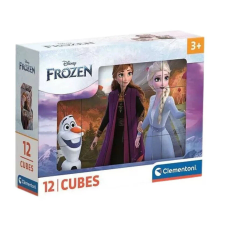 Clementoni Disney Jégvarázs mesekocka 12 db-os készségfejlesztő