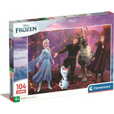 Clementoni Disney Jégvarázs Singing 104 db-os Puzzle Clementoni (25771 CLM) puzzle, kirakós