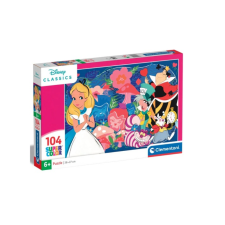Clementoni Disney: Klasszikus Alice csodaországban104db-os puzzle - Clementoni puzzle, kirakós