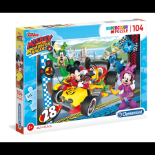 Clementoni Disney Mickey and The Roadster Racers Kirakós játék 104 db Rajzfilmek (8005125279845) puzzle, kirakós