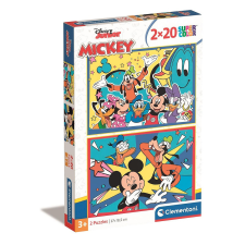 Clementoni Disney Mickey Laughing 2x20 db-os puzzle Clementoni puzzle, kirakós