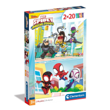 Clementoni Disney Spidey 2x20db-os Supercolor puzzle - Clementoni puzzle, kirakós