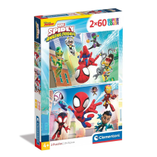 Clementoni Disney Spidey 2x60db-os Supercolor puzzle - Clementoni puzzle, kirakós