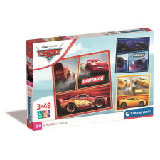 Clementoni Disney Verdák Rivals 3x48 db-os puzzle Clementoni puzzle, kirakós