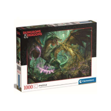 Clementoni Dungeons &amp; Dragons: Zöld sárkány HQC 1000db-os puzzle - Clementoni puzzle, kirakós