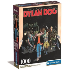 Clementoni Dylen Dog képregényes HQC 1000 db-os puzzle poszterrel - Clementoni puzzle, kirakós