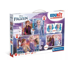 Clementoni : Edukit 4 az 1-ben - Jégvarázs puzzle, kirakós