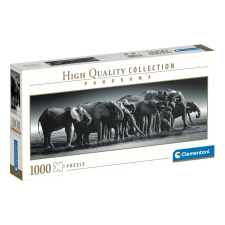 Clementoni Elefántcsorda HQC 1000db-os Panoráma puzzle - Clementoni puzzle, kirakós