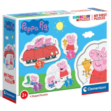Clementoni első kirakóm- Peppa Malac- 4db puzzle puzzle, kirakós