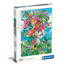 Clementoni Fejjel a dzsungelben HQC 500db-os puzzle - Clementoni puzzle, kirakós