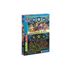 Clementoni Glowing Lights Mancs őrjárat - 104 darabos Fluoreszkáló puzzle (27176) puzzle, kirakós