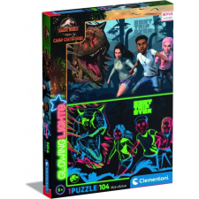 Clementoni JURASSIC WORLD Kontúr kirakós 104 db Művészet (456652) puzzle, kirakós