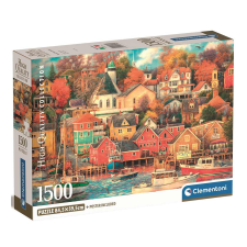 Clementoni Kikötőváros 1500db-os HQC puzzle 84,5x59,5cm - Clementoni puzzle, kirakós