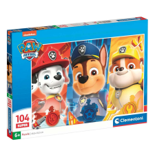 Clementoni Mancs őrjárat 104db-os Super puzzle - Clementoni puzzle, kirakós